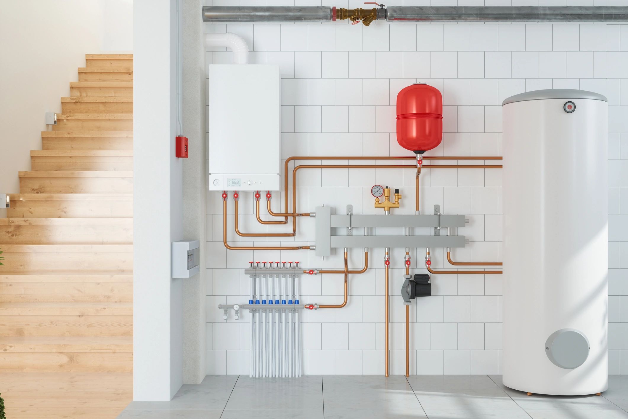 Heating system installation